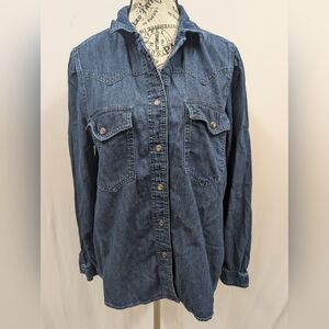 GAP Navy Blue Casual Shirt